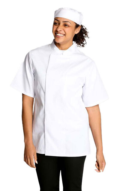 Coolmax-Short-Sleeve-Chef-Jacket.jpg - Workwear Garments - CLEAN Services